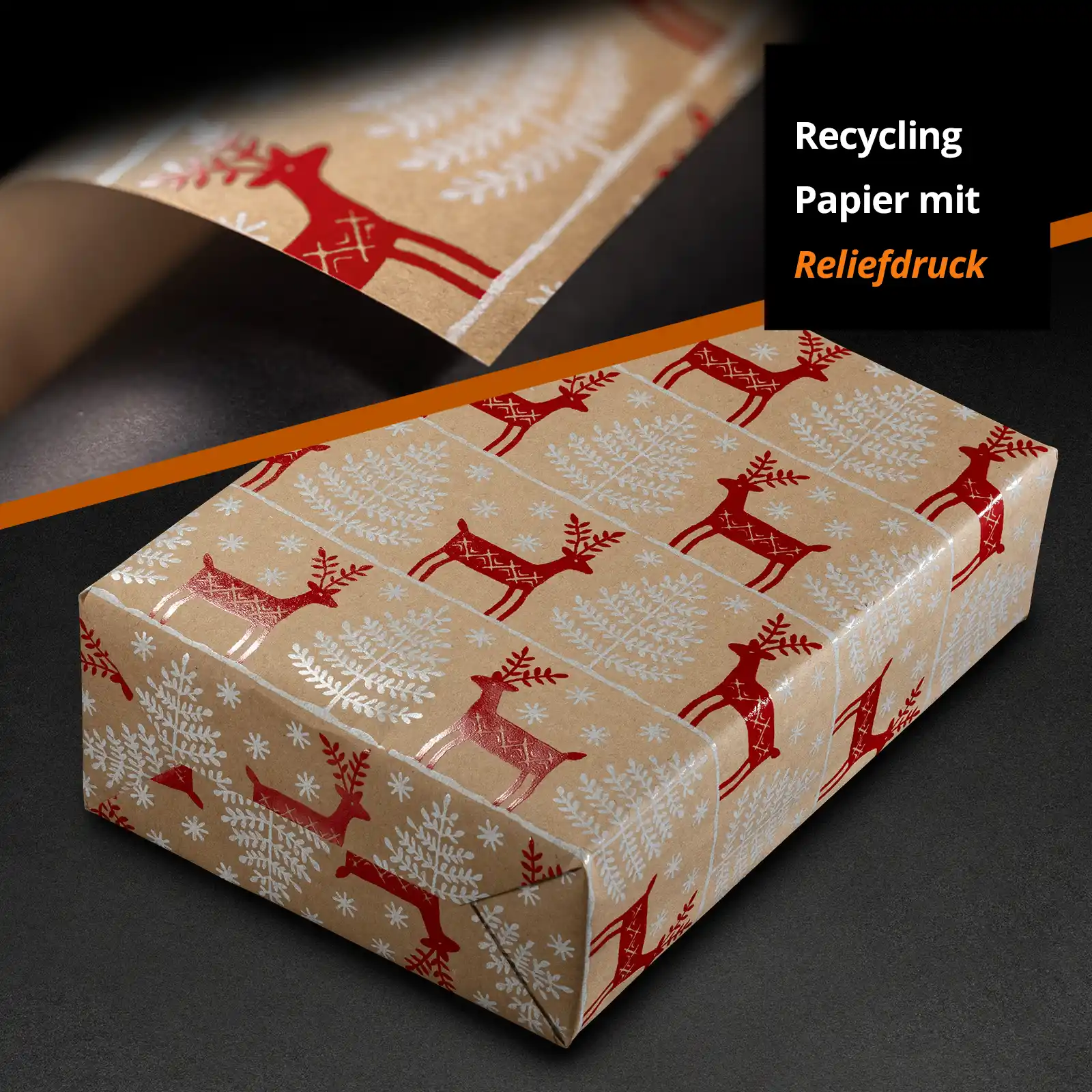 WOGP-WHBRUN - Geschenkpapier Rollen Brunek - Foto 3