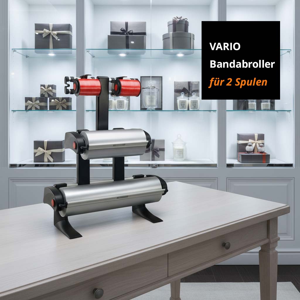 VARIO Aufsatz-Bandabroller für 2 Spulen VARIO Aufsatz-Bandabroller für 2 Spulen