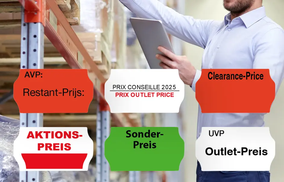 Effiziente Preisauszeichnung im Outlet-Handel