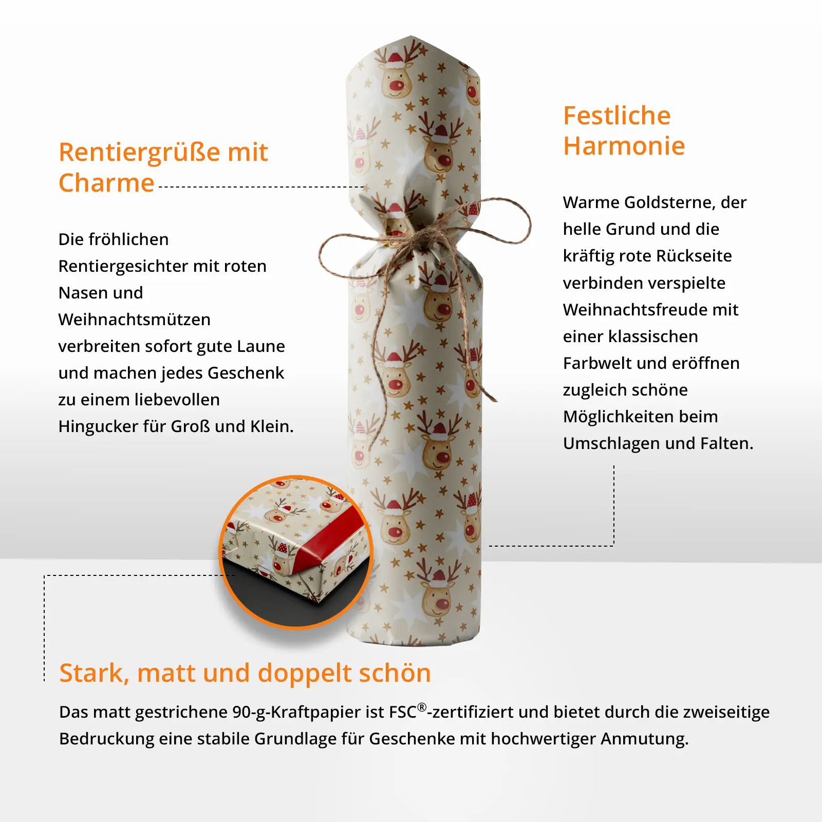 WOGP-WHVASAA - Geschenkpapier Rollen Vasaa - Foto 2