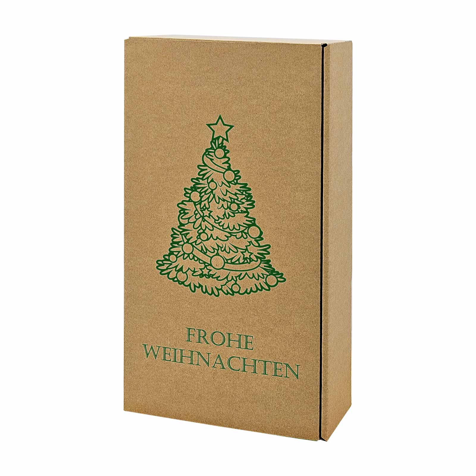 MCWK-WHNATFW - 2-er Geschenkkarton natur für Weihnachten - Foto 1
