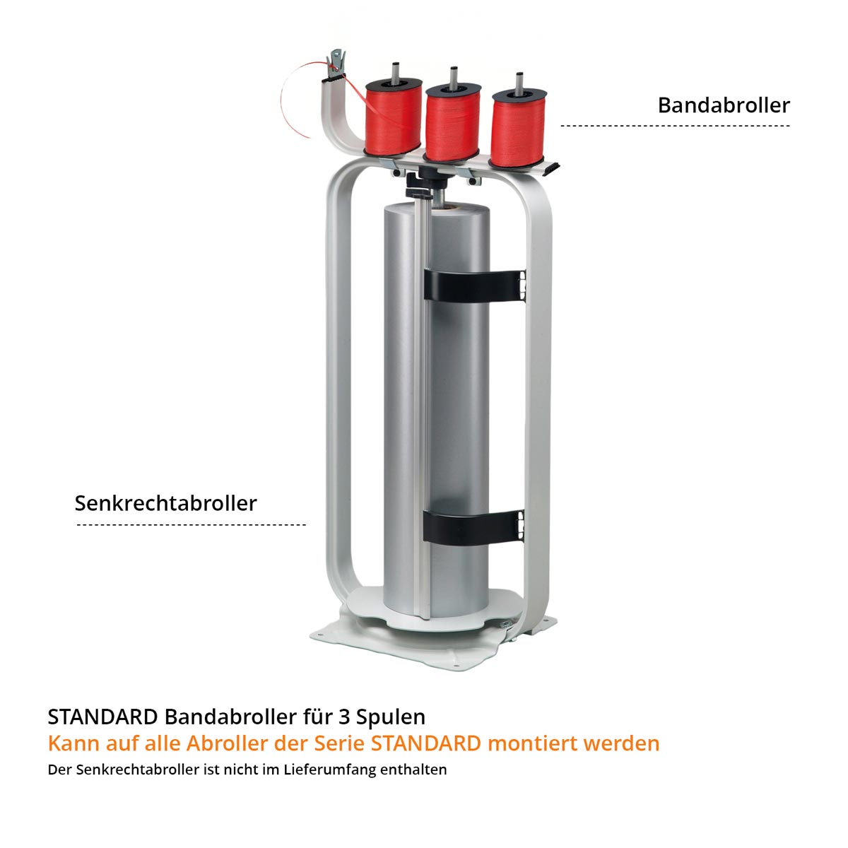 STANDARD Geschenkbandabroller 3 Spulen STANDARD Geschenkbandabroller 3 Spulen