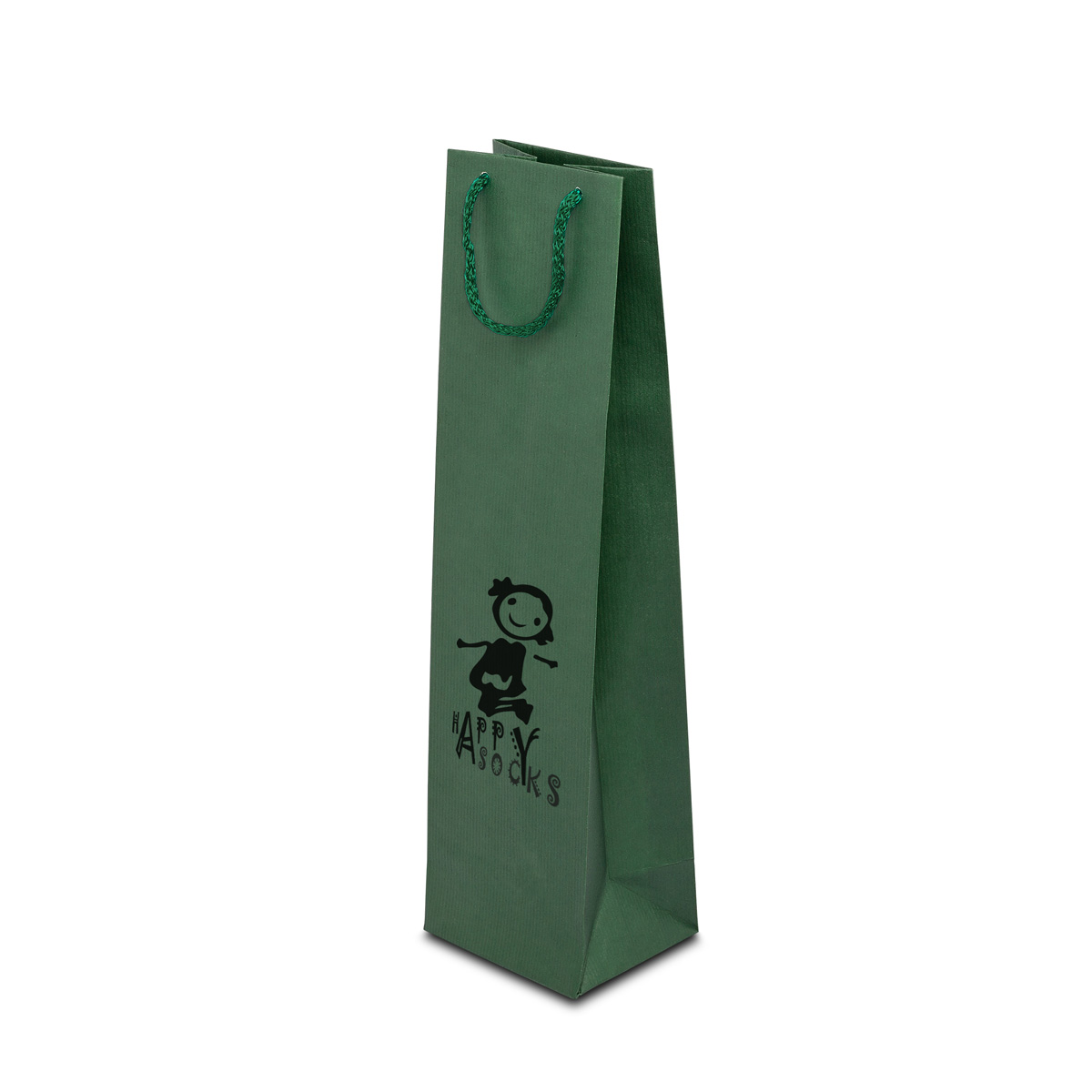 Flaschentaschen ECO-PRESTIGE, bedruckt 11x09x40