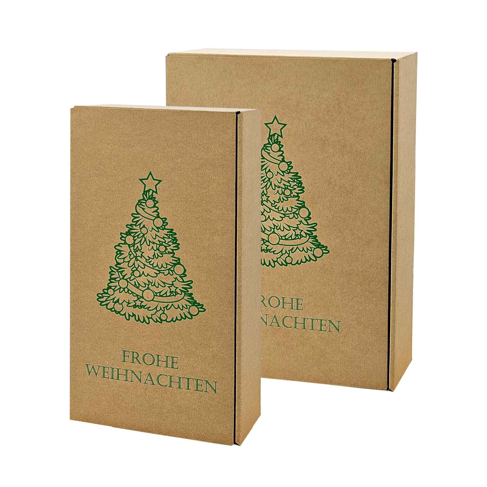 MCWK-WHNATFW - Geschenkkarton natur für Weihnachten - Foto 1