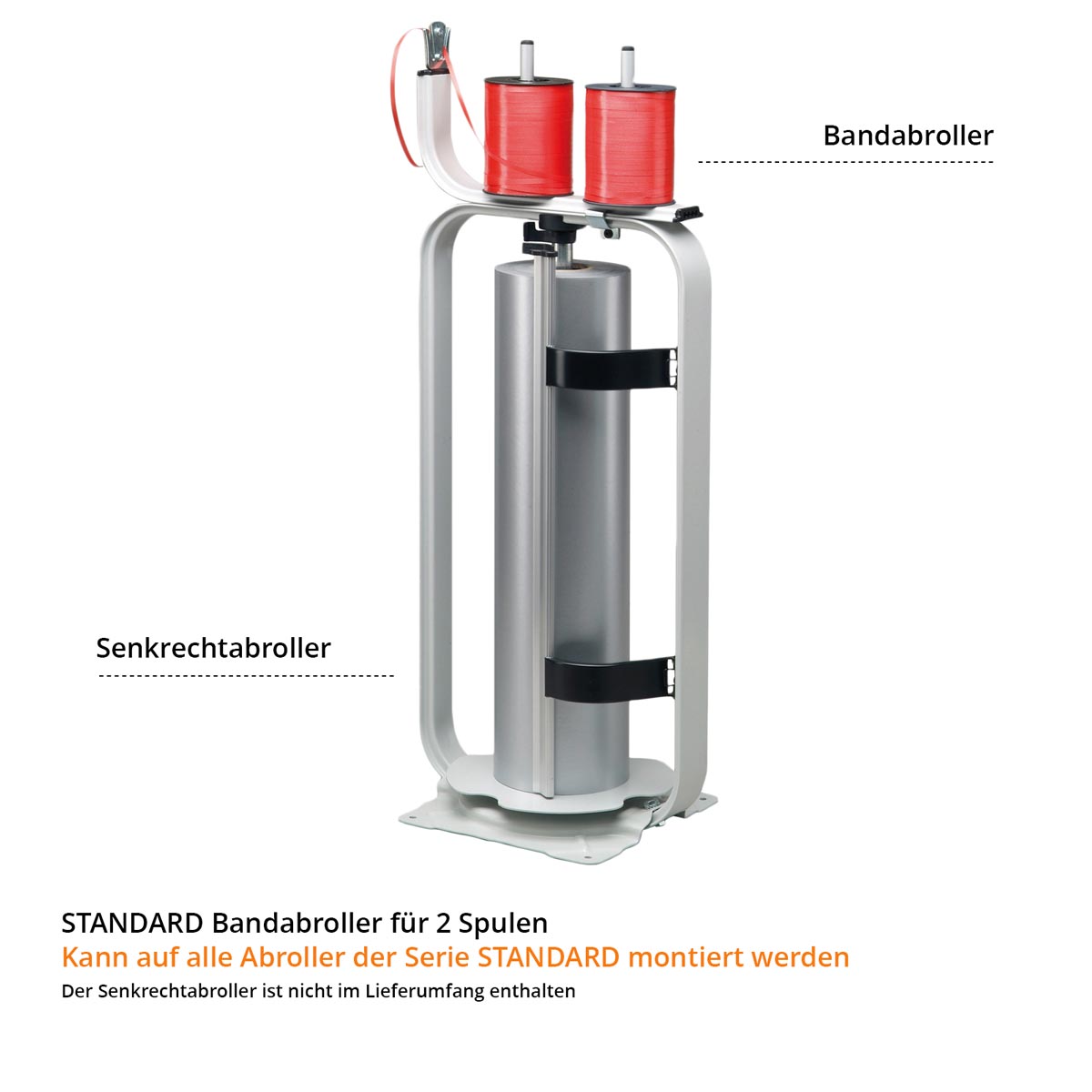 STANDARD Geschenkbandabroller 2 Spulen