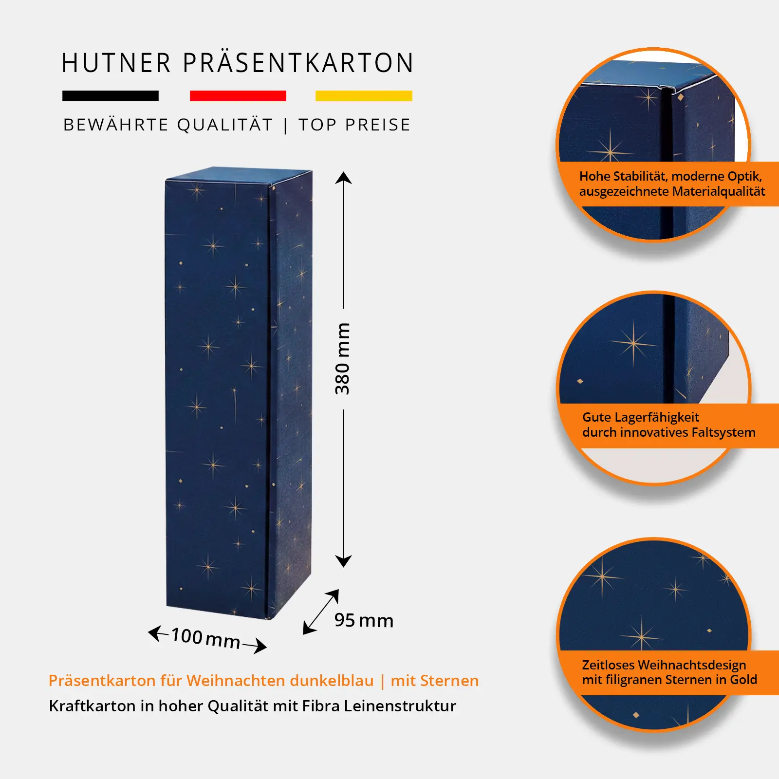 MCWK-WHFIBLST - 1-er Geschenkkarton blau - Foto 2