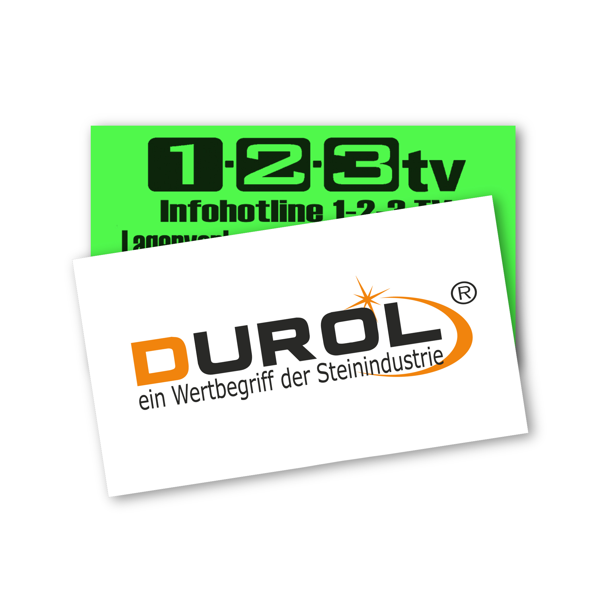 Preisetiketten  26x16 RE, mit Logo / Text - Volumen-Druck