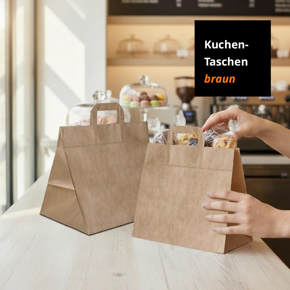 kuchentaschen braun