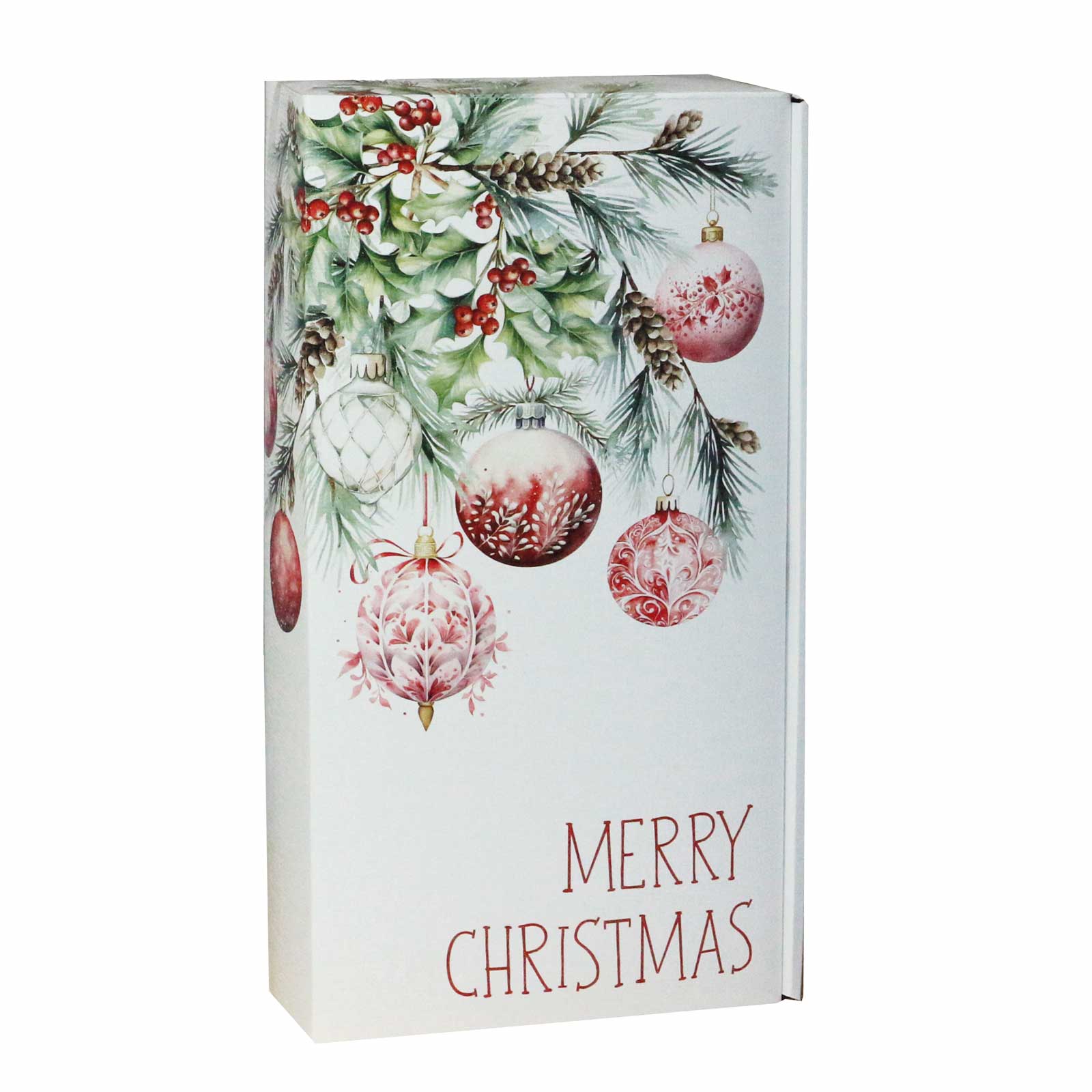 MCWK-WHFIWEKU - 2-er Geschenkkarton mit Weihnachtskugeln - Foto 1