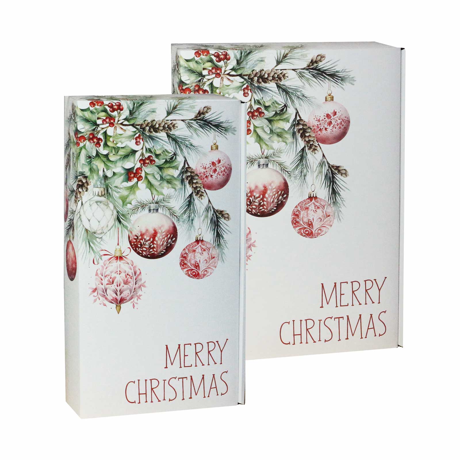 MCWK-WHFIWEKU - Geschenkkarton mit Weihnachtskugeln - Foto 1