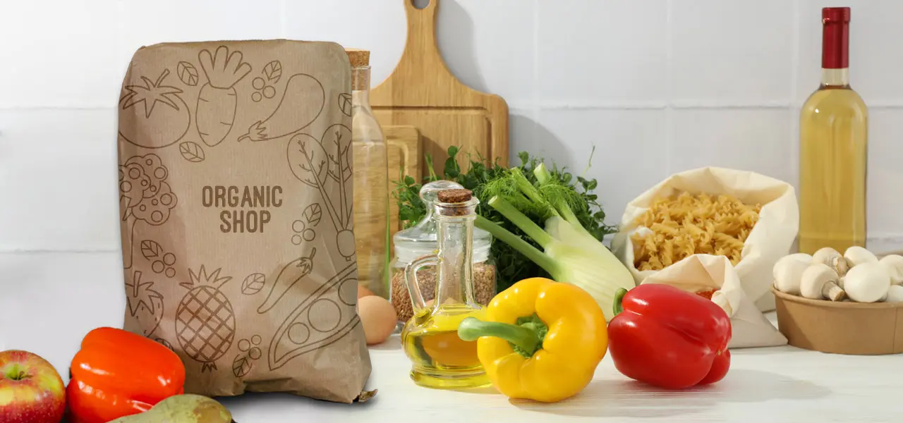 papierbeutel selber gestalten für obst und gemüse