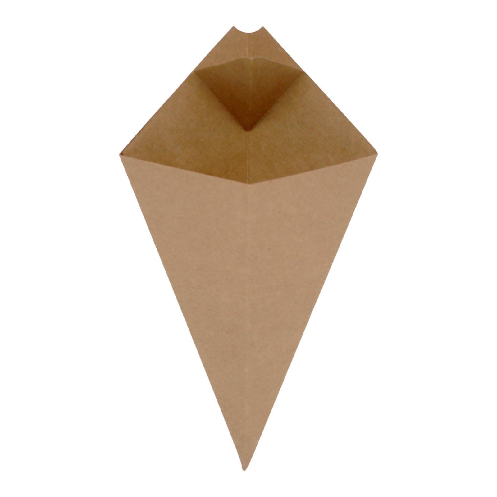 Pommes Spitztüte mit Dip-Ecke