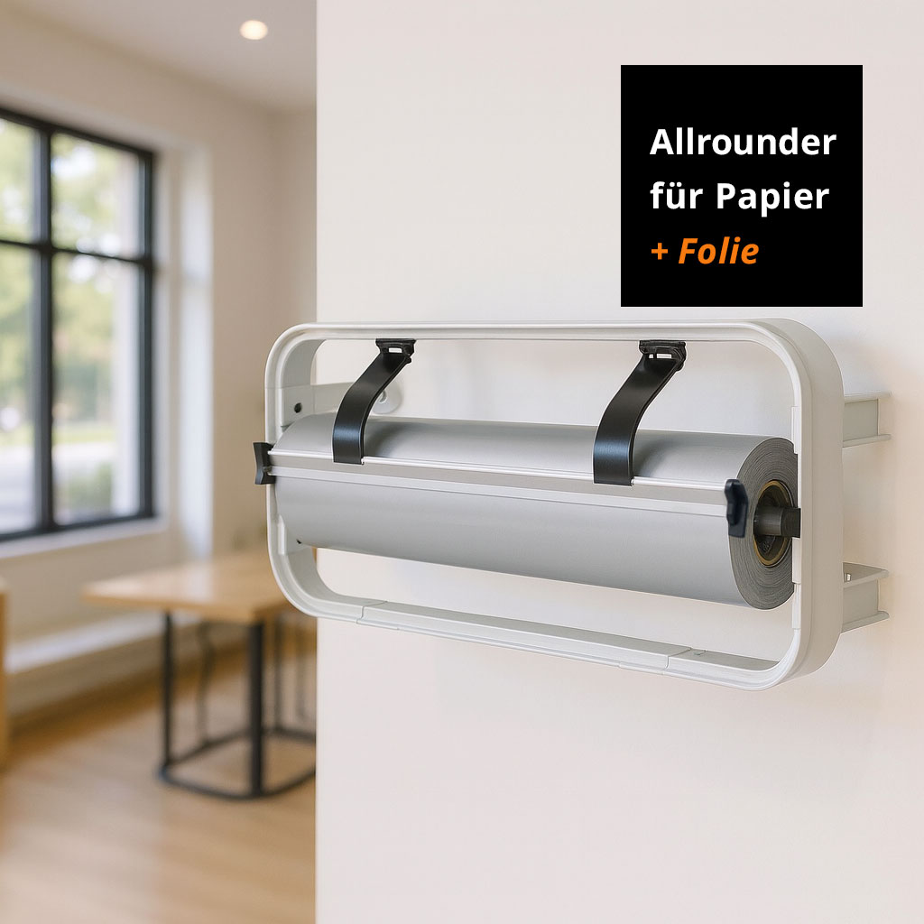 STANDARD Papier- und Folienabroller Wandabroller
