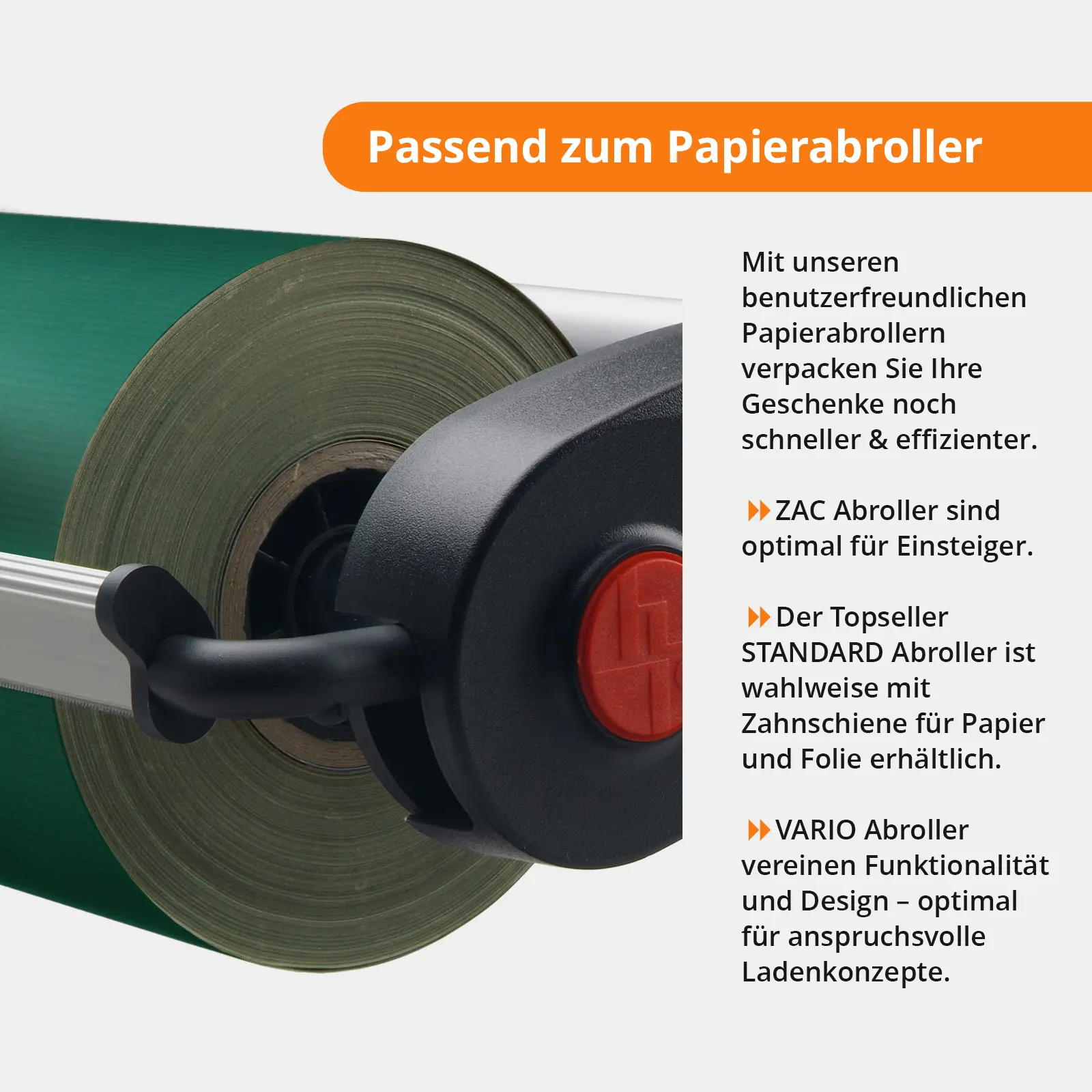 WOGP-WHKRGRGO - Geschenkpapier Rollen grün-gold - Foto 4