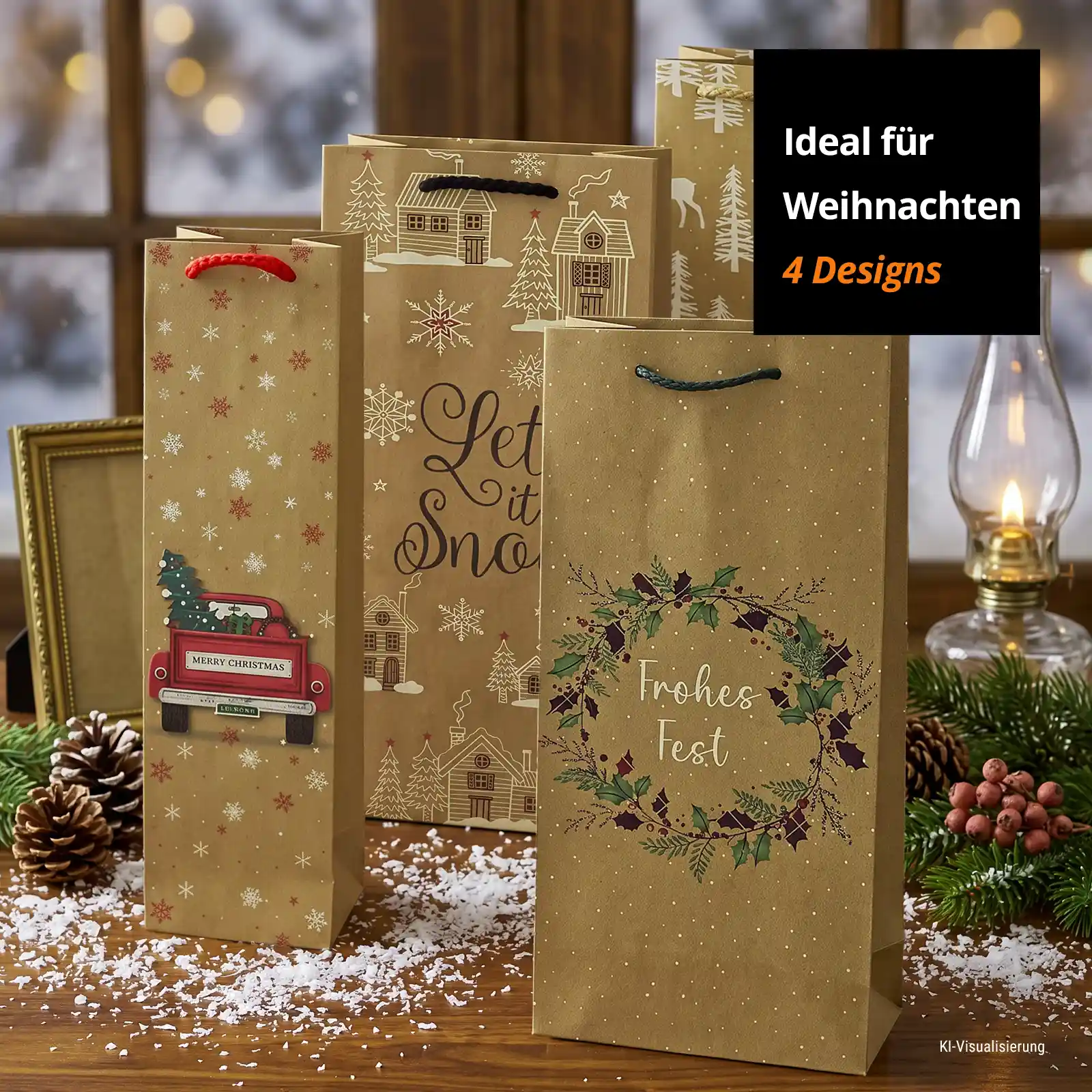 MCFT-NASETCHR - Geschenktüten Set mit 4 Designs - Foto 2