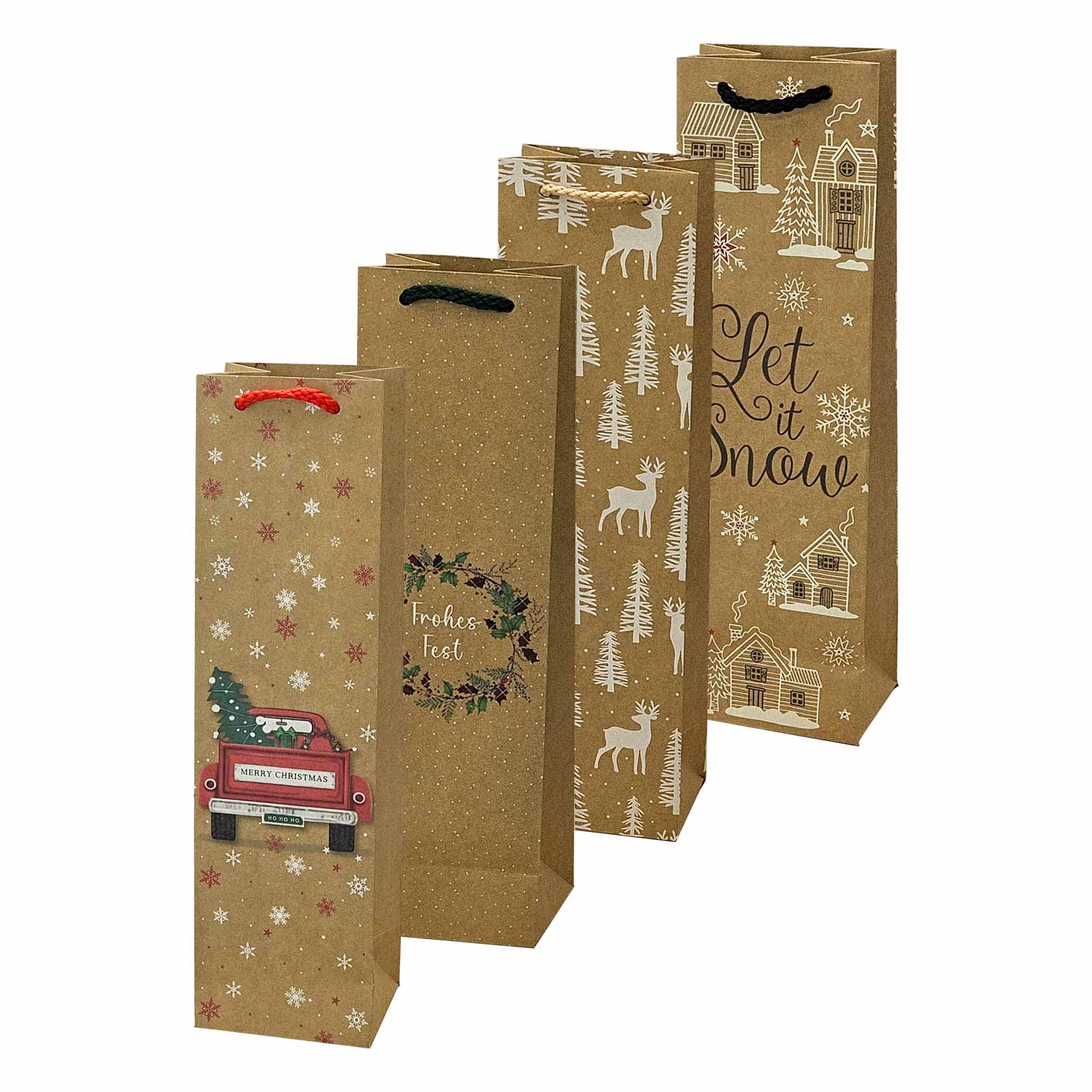 MCFT-NASETCHR - 1-er Geschenktüten Set mit 4 Designs