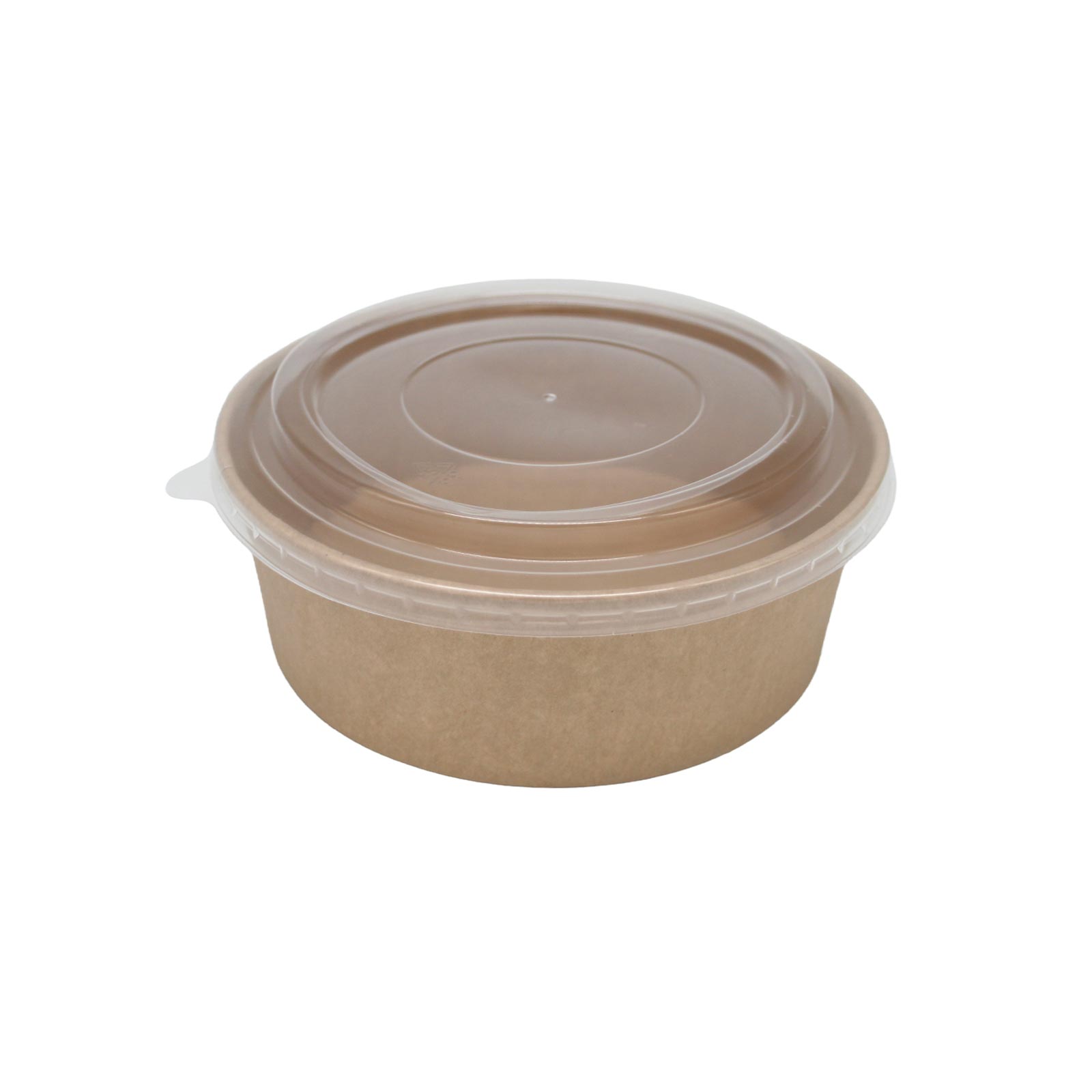 SET: Salatschale rund mit Deckel - 750ml