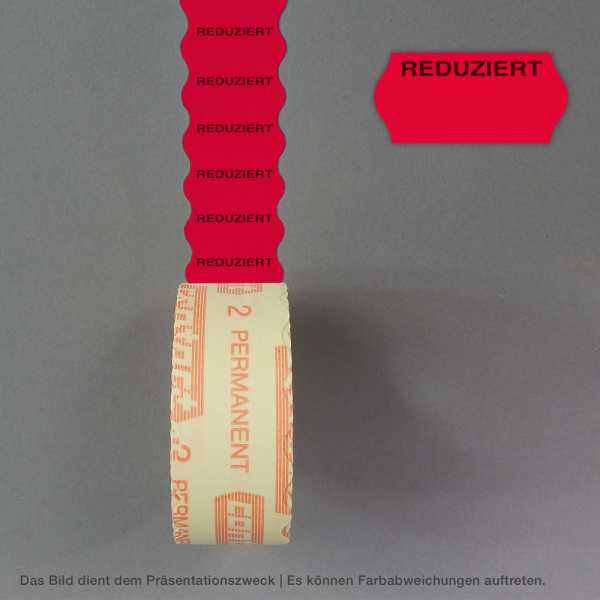 Contact Preisetiketten 26x12, Etikettenrollen mit Standardvordruck