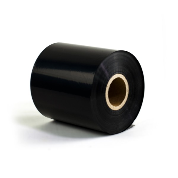 Thermotransferfolie Premium Wachs - Breite 55, 80 oder 110mm - 300m - Farbband schwarz