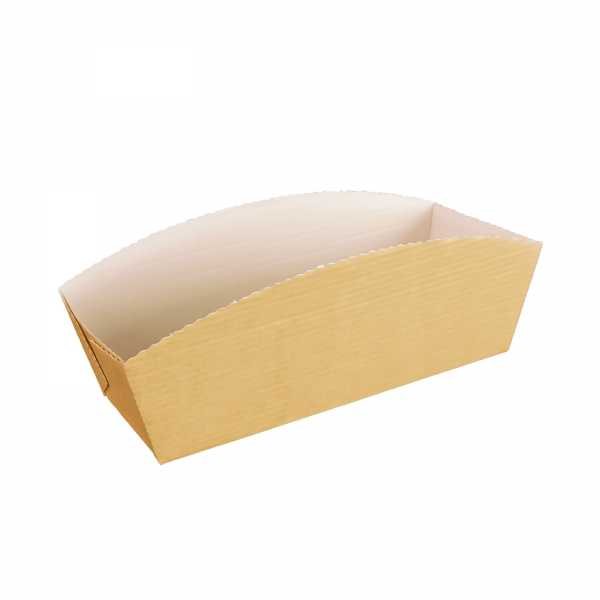 Papierbackform Einweg Backform Kastenform mit Perforation, 769 ml