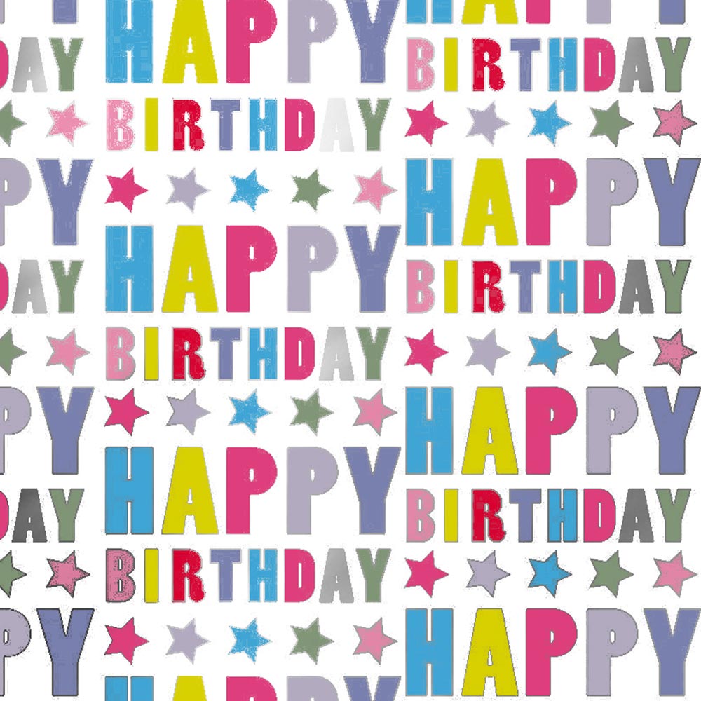 Lausatek Geburtstag Kraft Geschenkpapier 6 Blätter Braun Recyceltes Geschenkpapier Gefaltetes Papier Happy Birthday Brief Design Für Geburtstage 50x70cm 